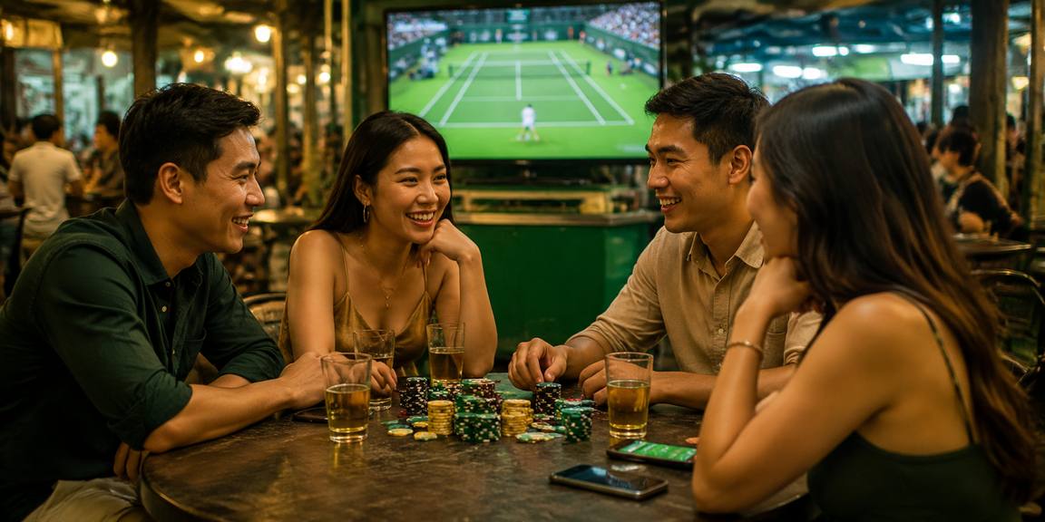 ben88 Hơn 80 bàn từ ba studio phát sóng liên tục